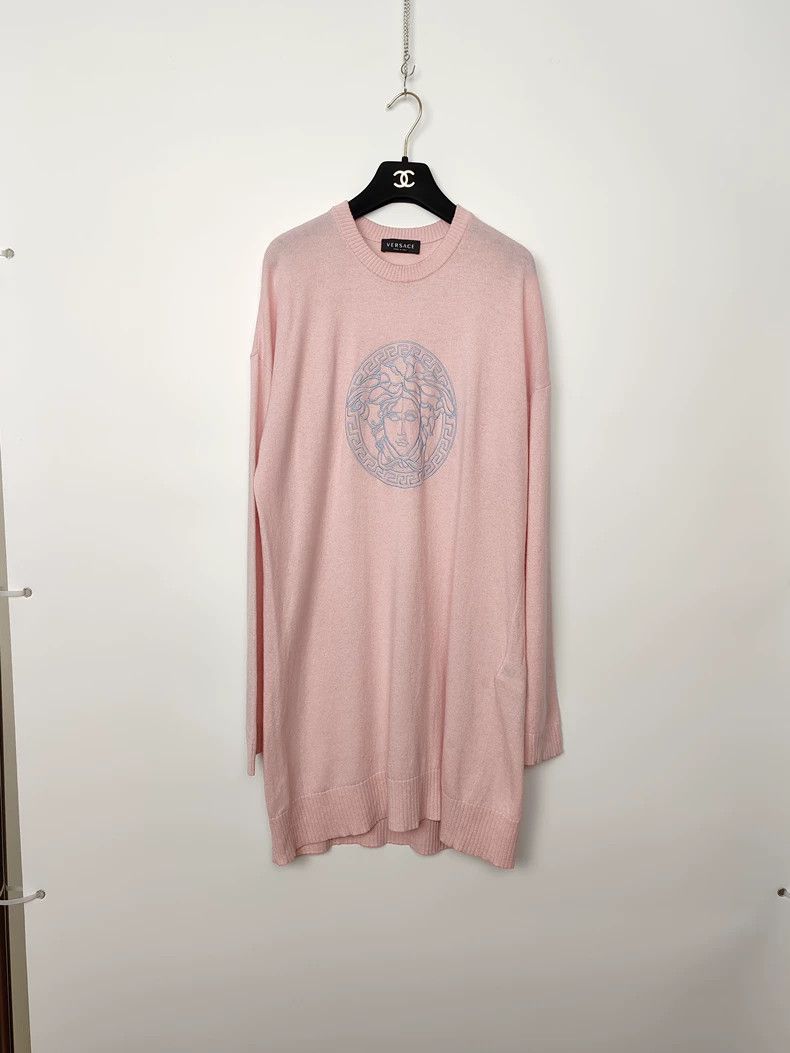 Versace Versace Medusa wool knitted skirt Size L / US 10 / IT 46 - 1 Thumbnail