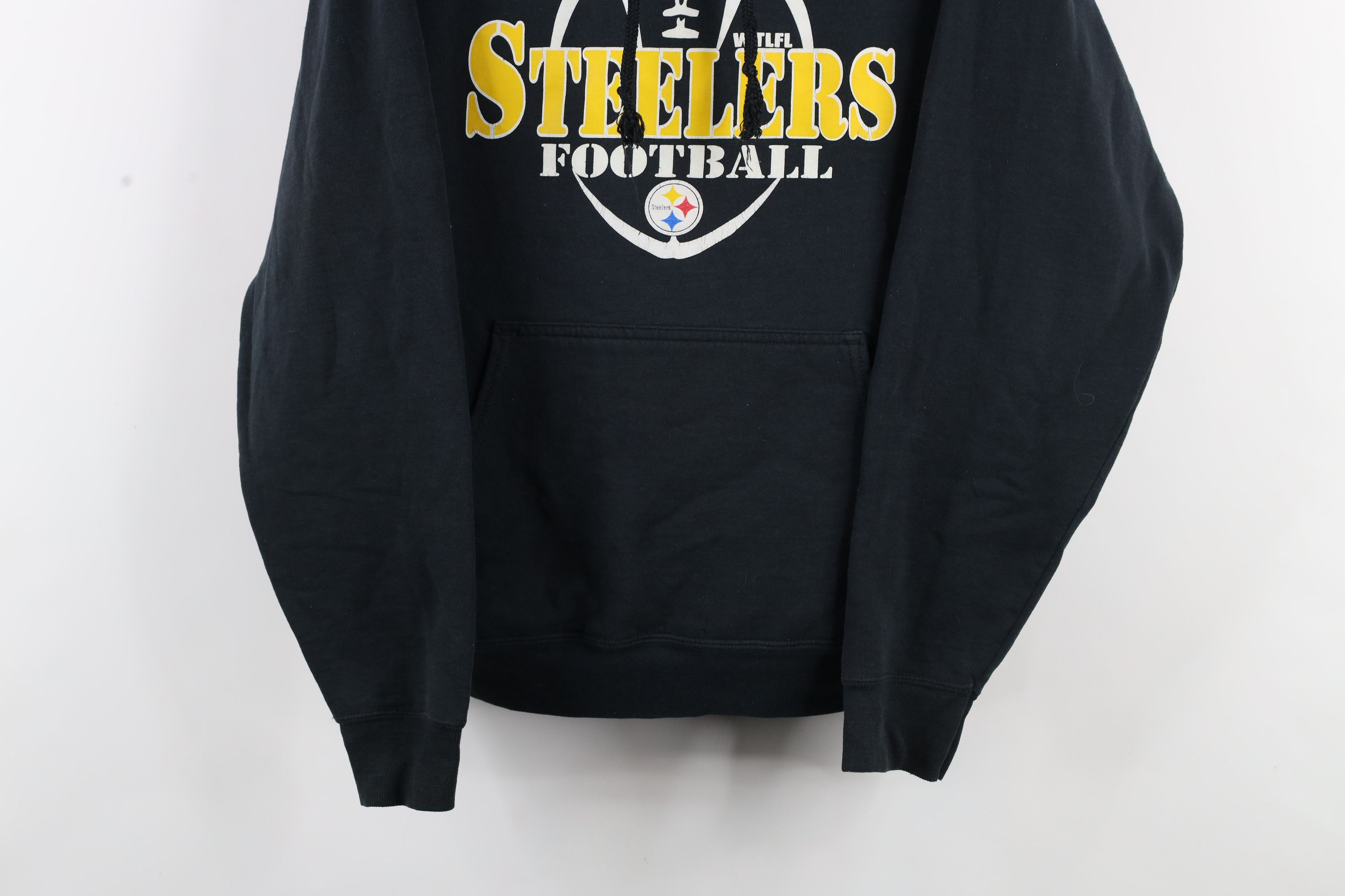 Vintage Vintage Spell Out Pittsburgh Steelers Football Hoodie Black Size US S / EU 44-46 / 1 - 3 Thumbnail
