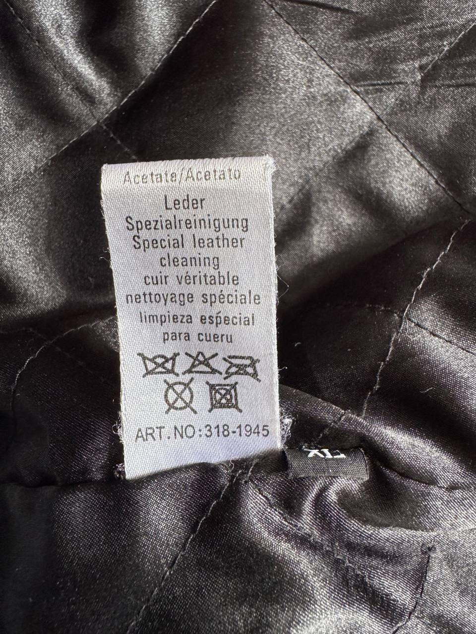 Genuine Leather Vintage Black Leather Jacket Heavyweight Zip Up Biker Bomber Size US XL / EU 56 / 4 - 13 Thumbnail