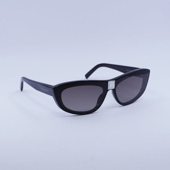 Givenchy 🕶️ New Givenchy GV40027I 01B Sunglasses - Shiny Black Frame Size ONE SIZE - 4 Thumbnail