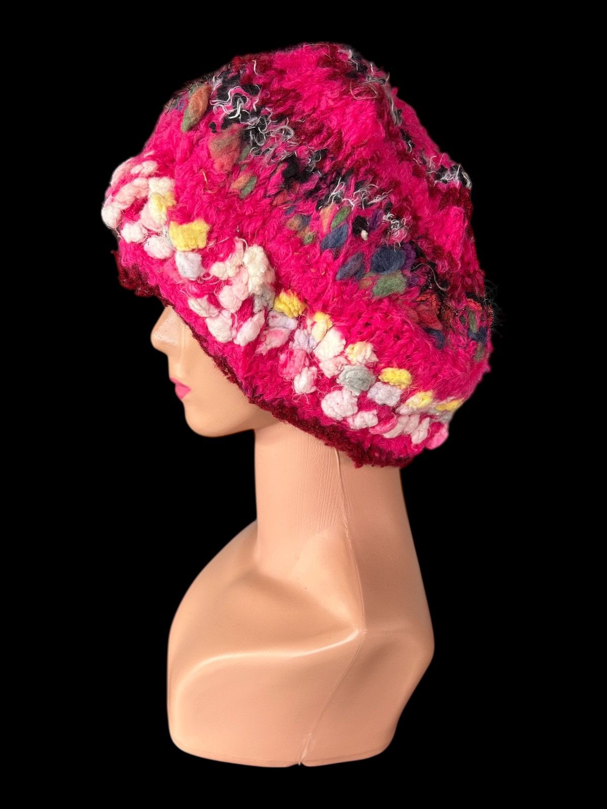 Kapital Crochet Knitted Handmade Big Beanie Hats Size ONE SIZE - 1 Thumbnail