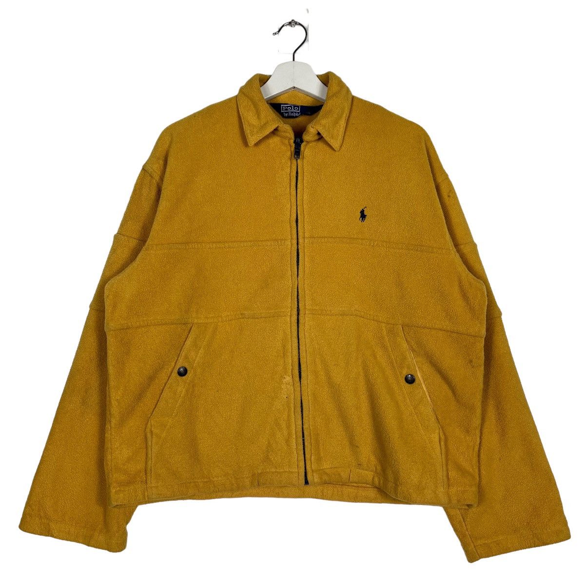Polo Ralph Lauren 🔥 90s VINTAGE POLO RALPH LAUREN FLEECE JACKET MADE IN USA Size US S / EU 44-46 / 1 - 2 Thumbnail