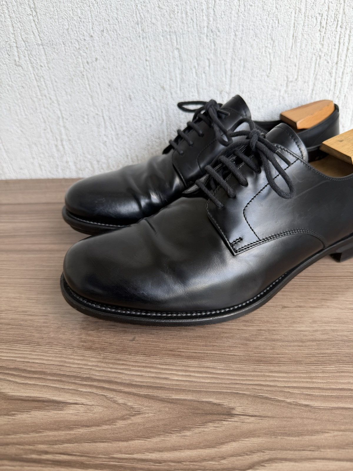 Prada Leather derby Size US 9.5 / EU 42-43 - 2 Thumbnail