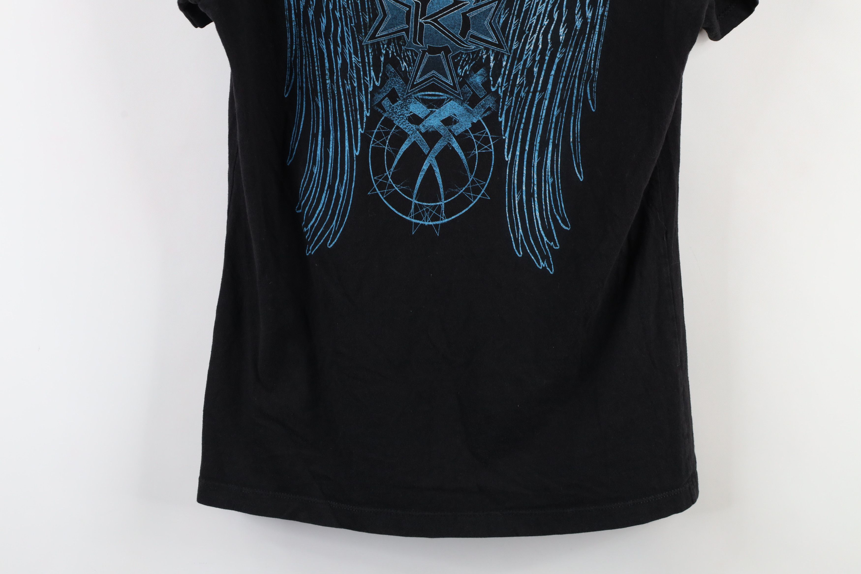 Vintage Vintage Y2K Angel of Afterlife Kamelot Band T-Shirt Black Size L / US 10 / IT 46 - 13 Thumbnail