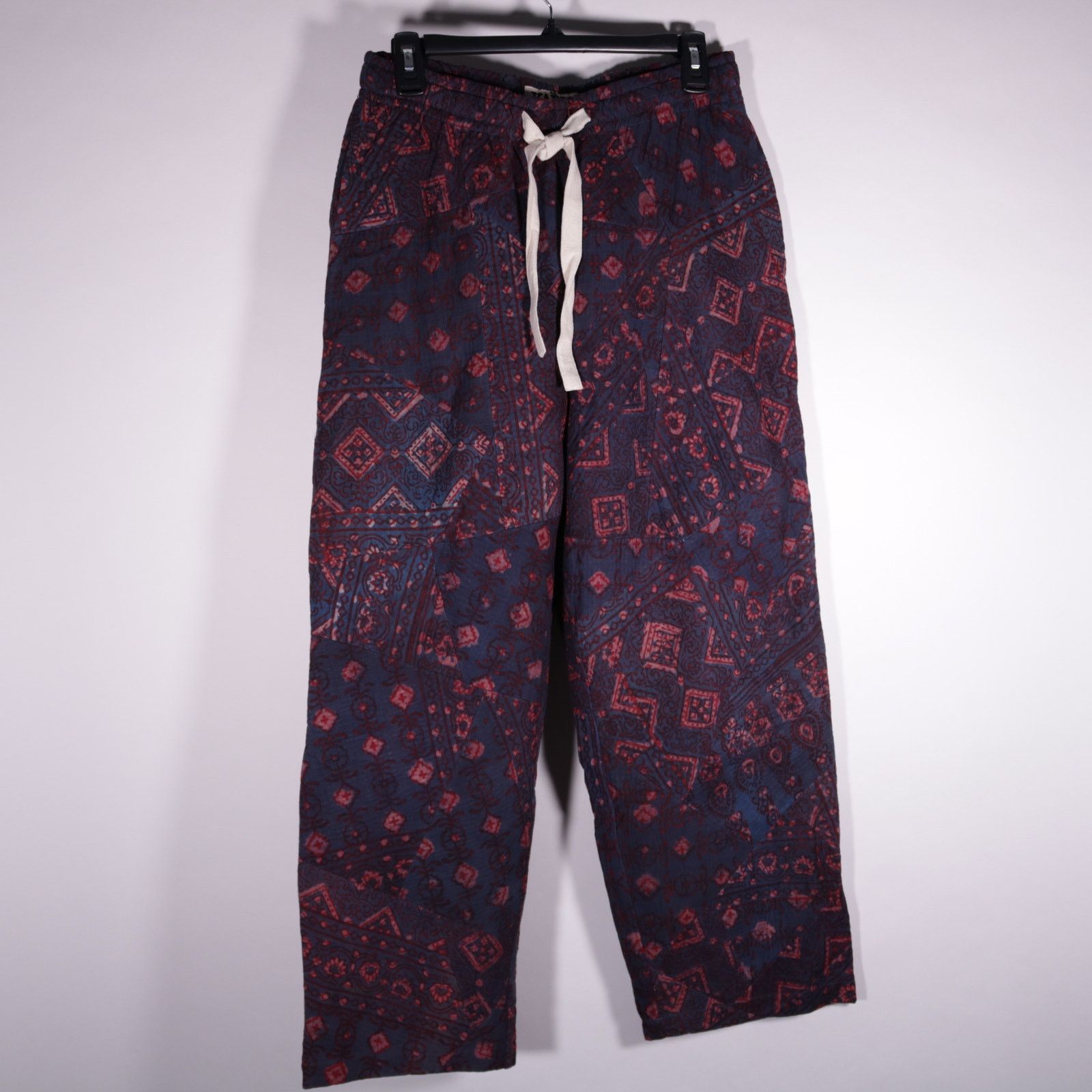 Kartik Research Karu Research Kantha Quilt Block Print Pants Kartik Size US 34 / EU 50 - 1 Thumbnail