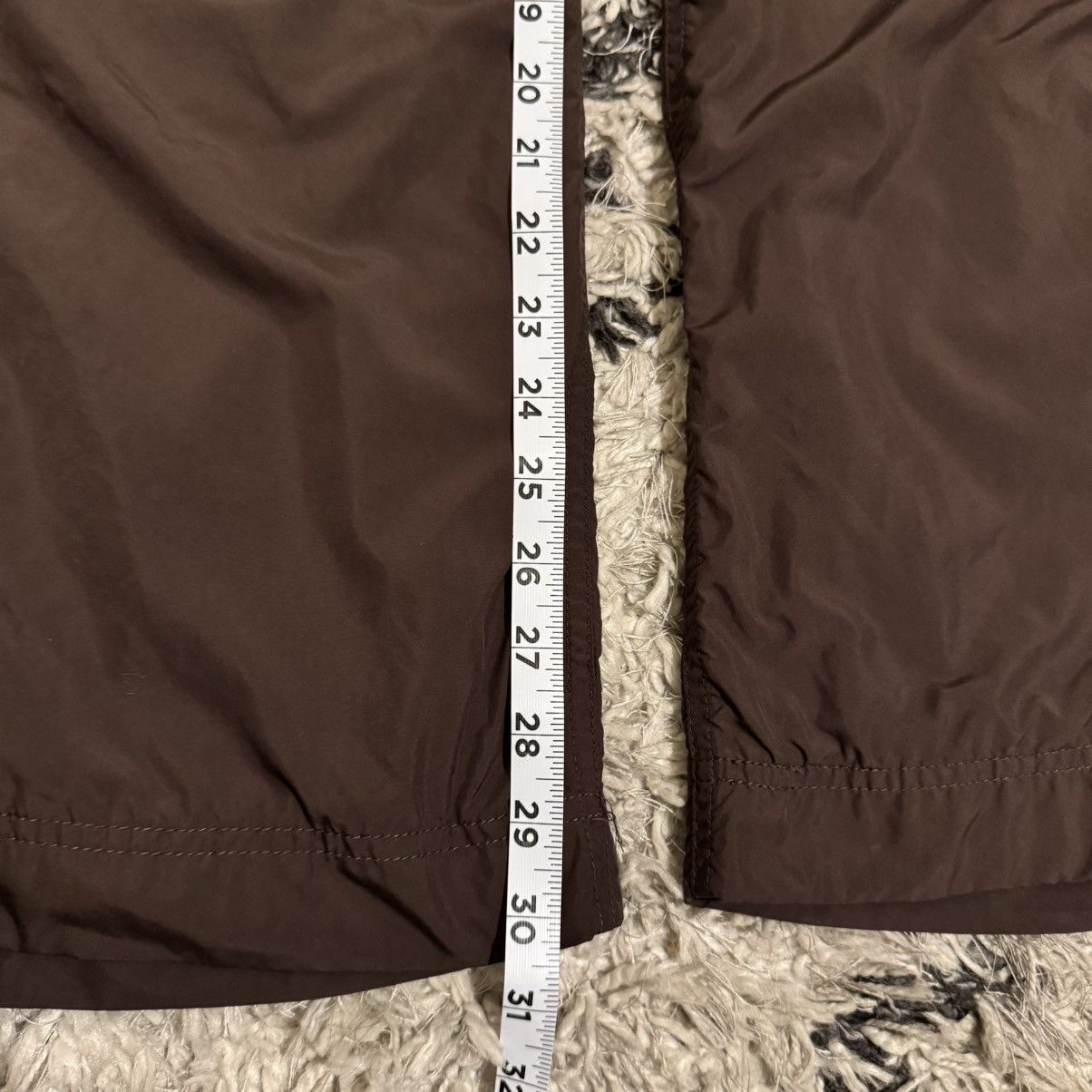 Nike Vintage nylon Nike brown/white track pants Size US 34 / EU 50 - 4 Thumbnail