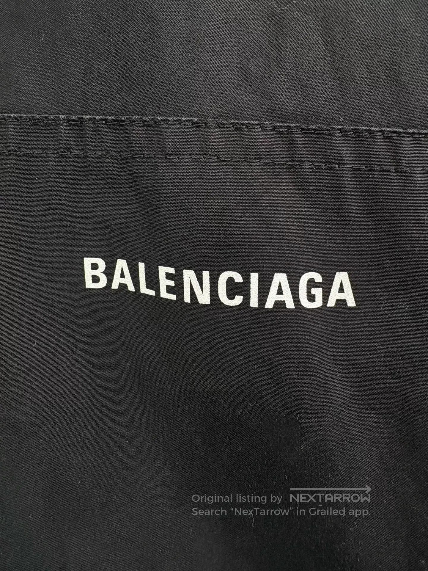 Balenciaga Balenciaga Logo Black Jacket. Size US M / EU 48-50 / 2 - 3 Thumbnail