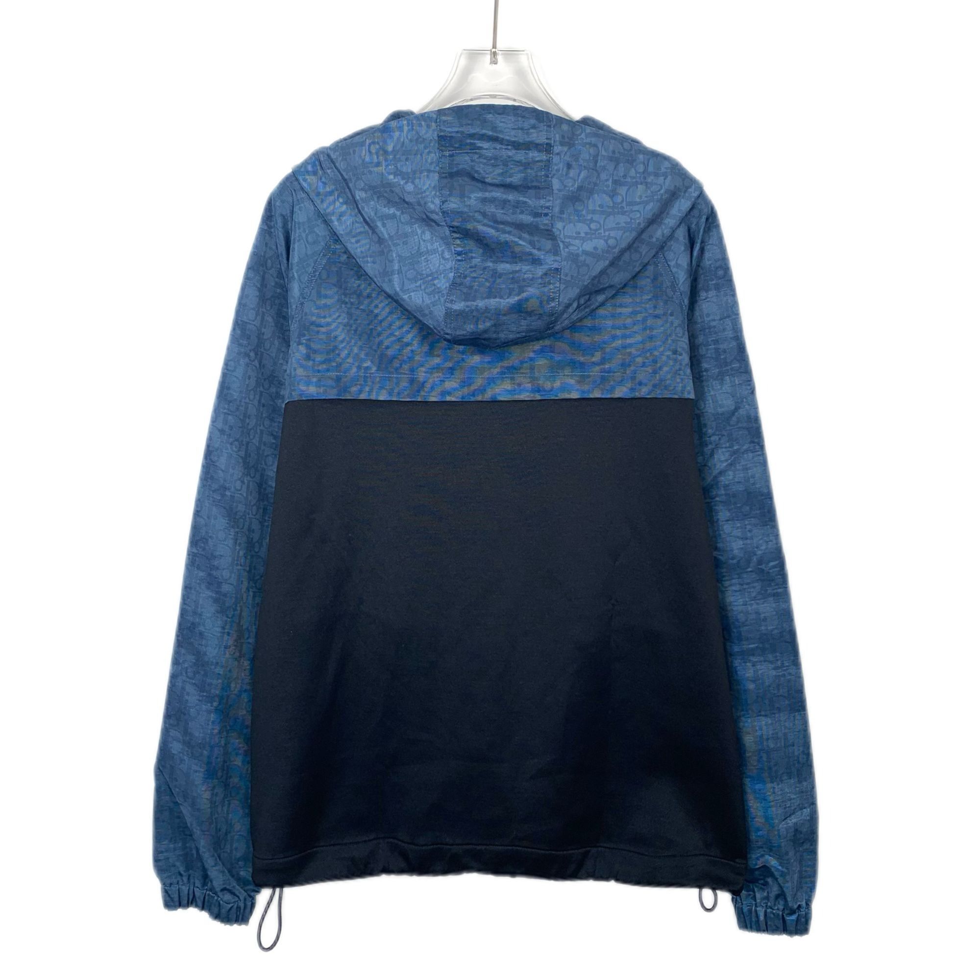 Dior Dior Blue Logo Anorak Hoodie Jacket XS Size US XS / EU 42 / 0 - 7 Thumbnail