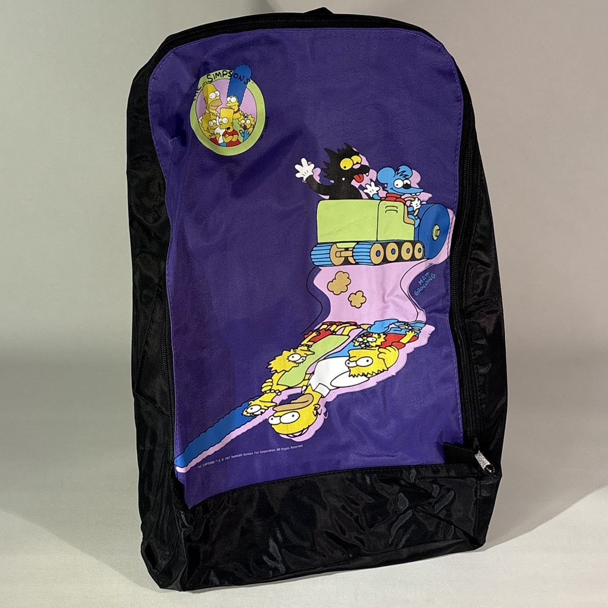 Vintage Vintage 90s Simpsons Bags Itchy & Scratchy Kidz Biz Backpack Size ONE SIZE - 1 Thumbnail