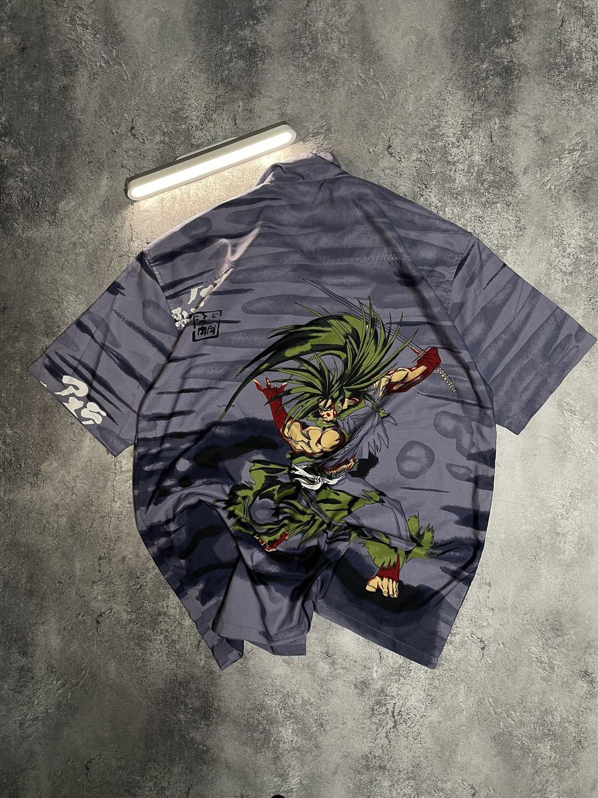 Other Rare🔥Japan Anima Shirt Bowling Samurai tee Japanese Print Size US XL / EU 56 / 4 - 5 Thumbnail