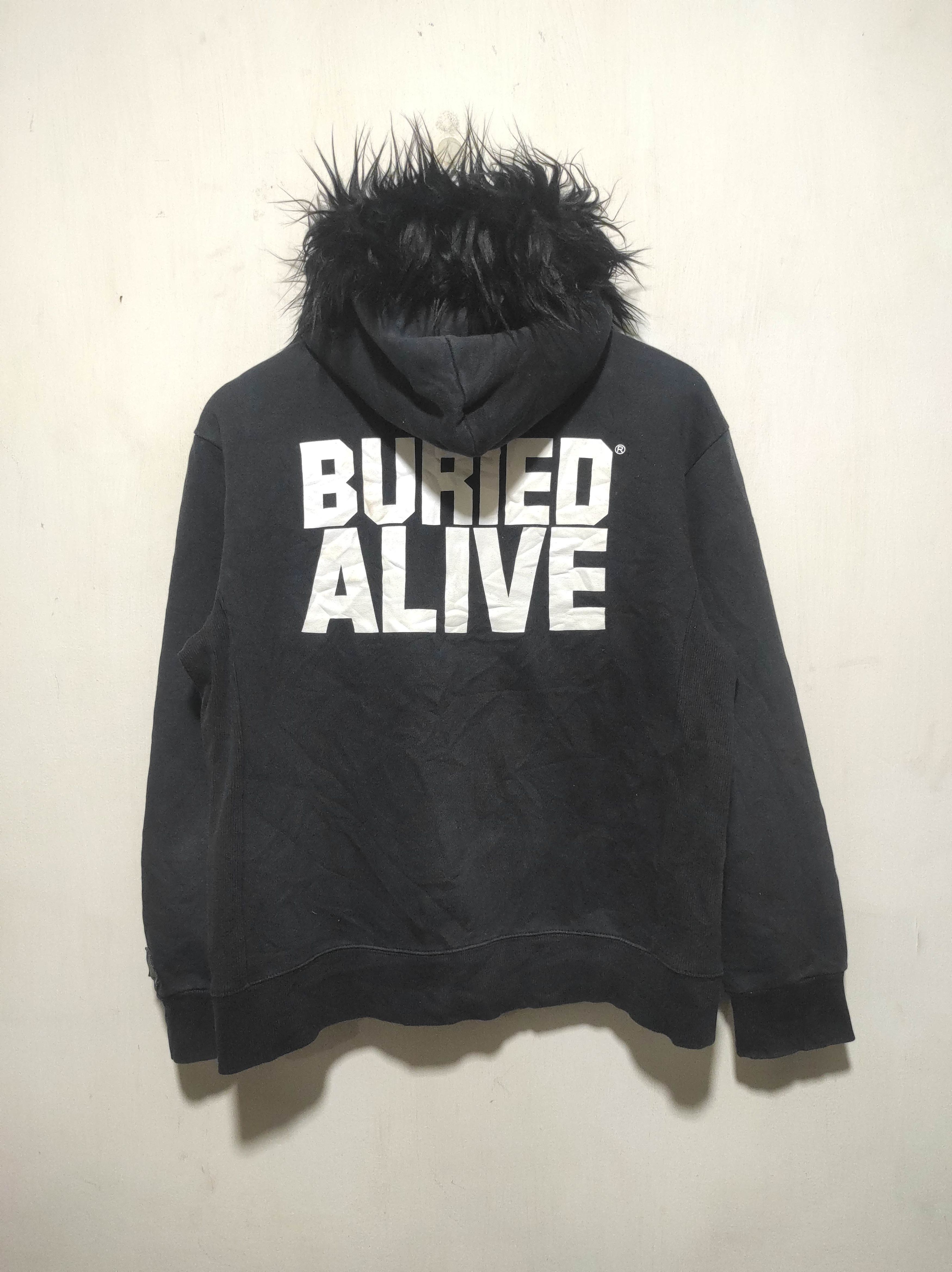 Band Tees Buried Live Skull Zip Fur Hoodie LGB IfSixWasNine style Size US M / EU 48-50 / 2 - 15 Thumbnail