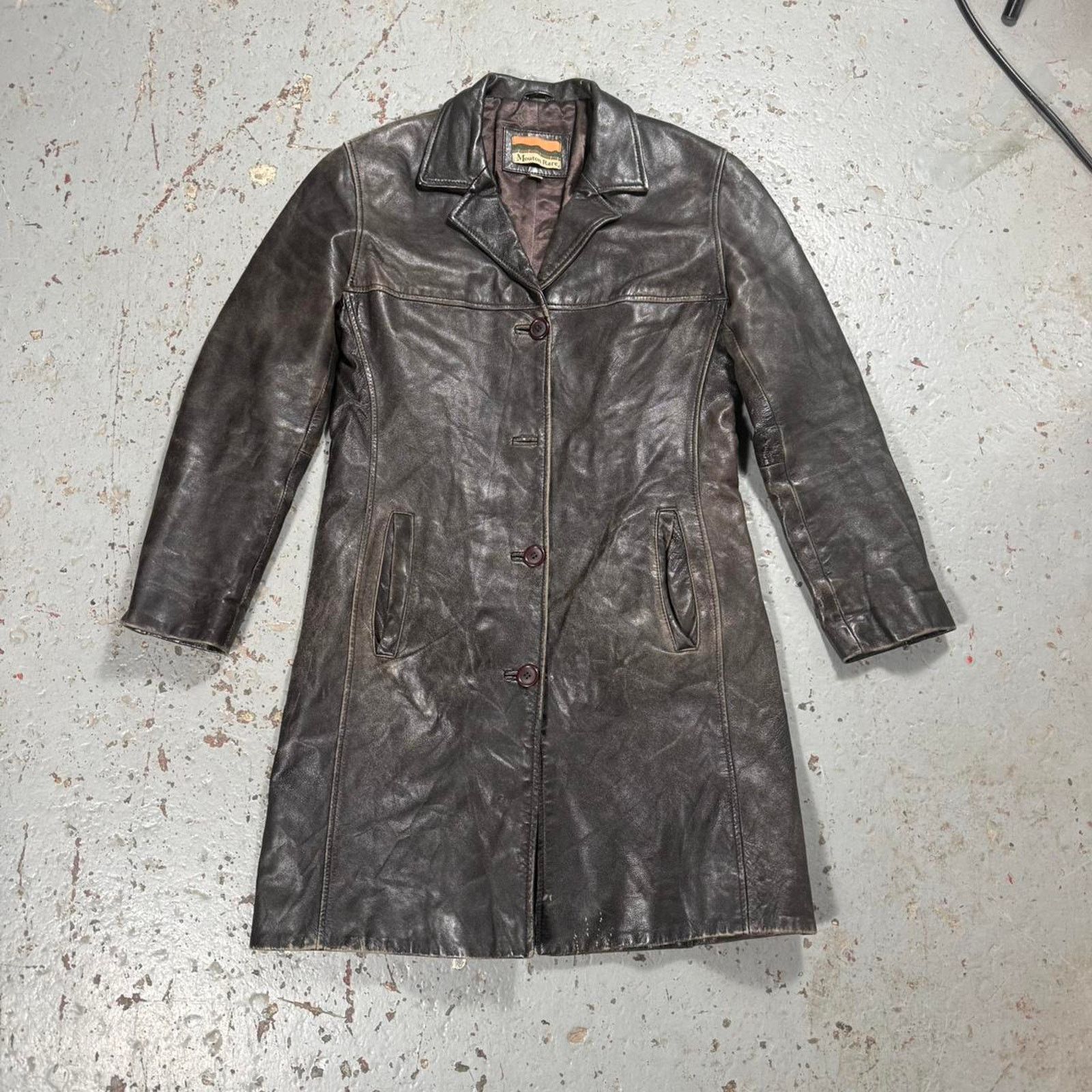 Other Mauton rare faded leather jacket Size S / US 4 / IT 40 - 1 Thumbnail