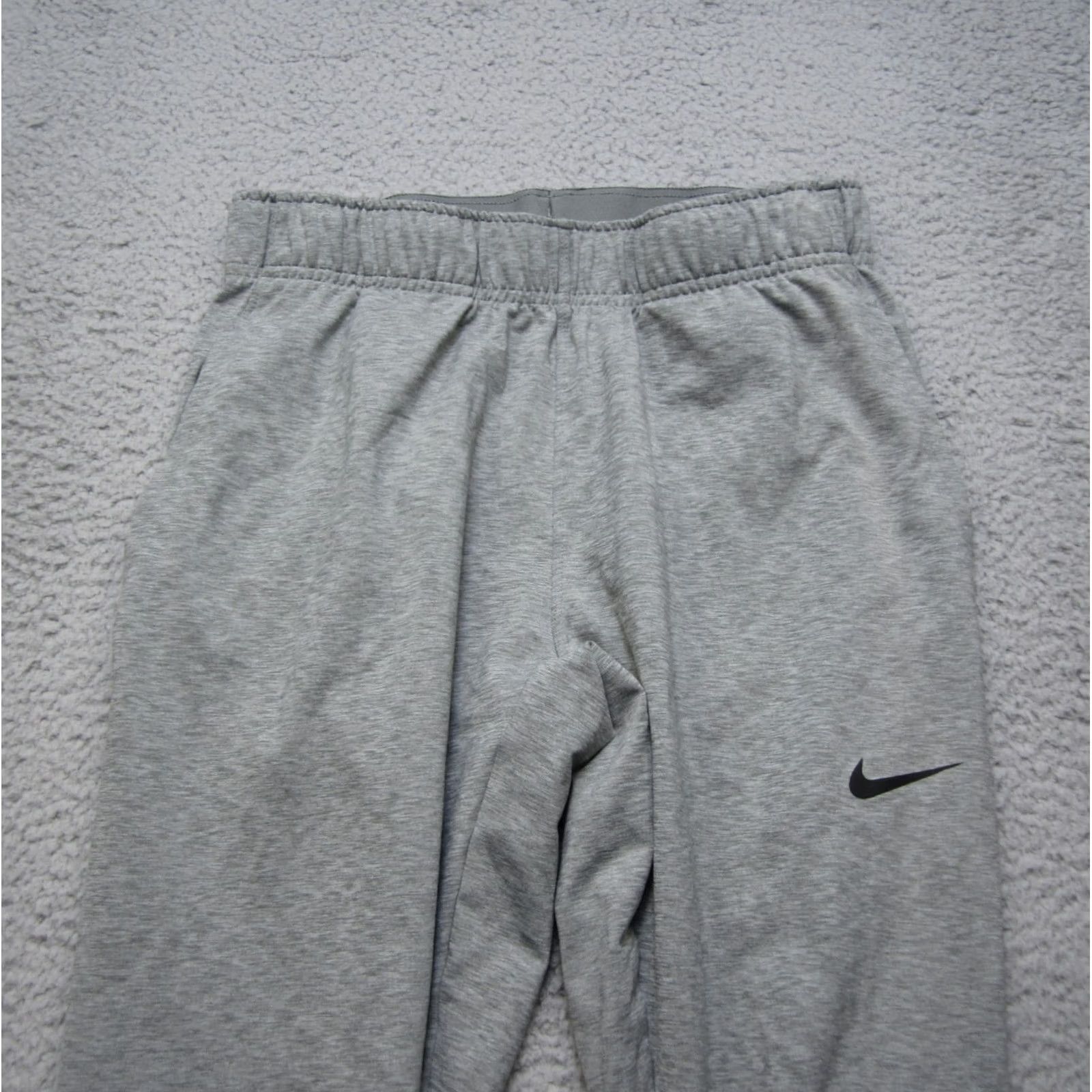 Nike Nike Yoga Jogger Mens S Gray Performance Sweat Thermo Lightweight Travel Size US 29 - 2 Thumbnail
