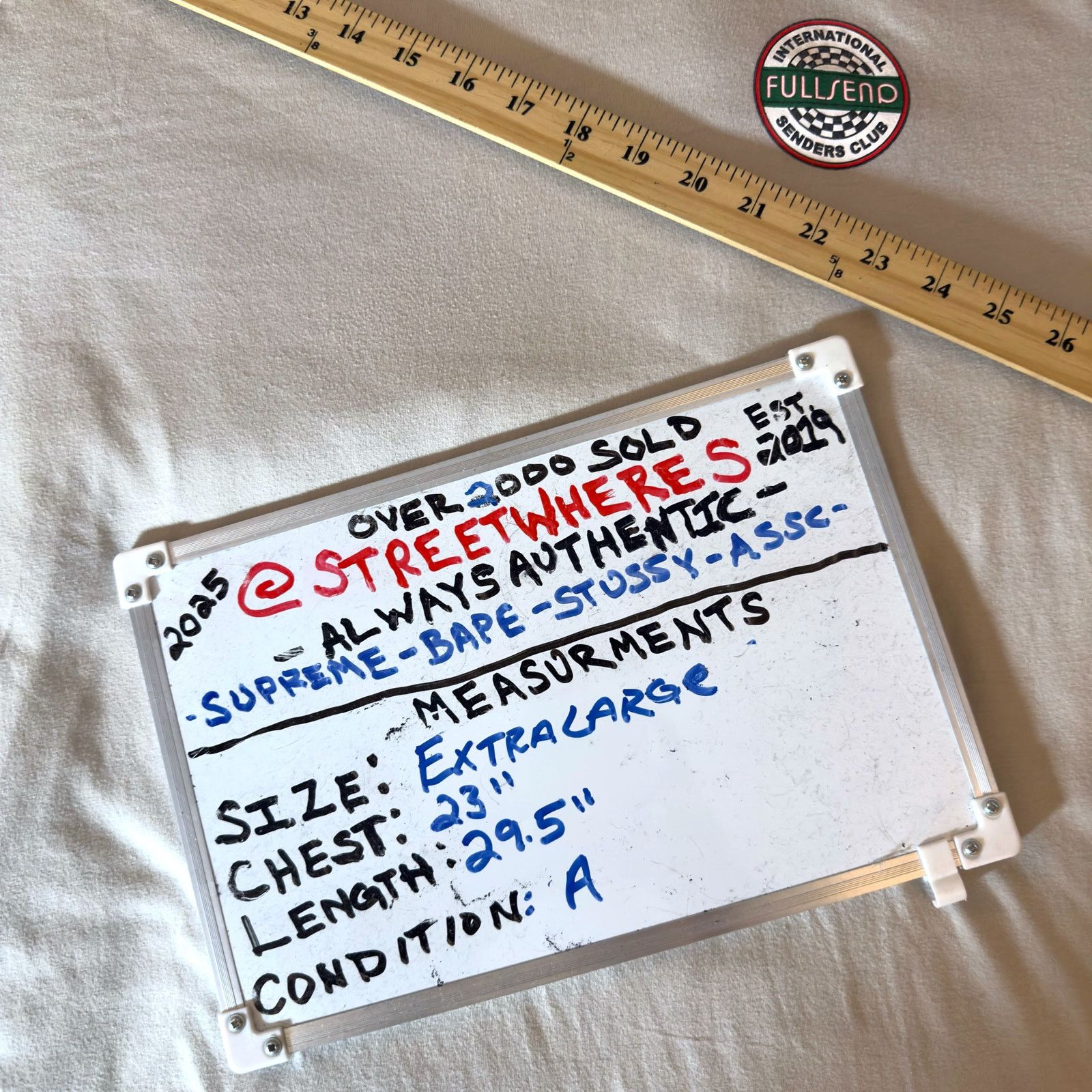 Full Send Full Send International Senders Club T-shirt Men’s XL - Punk Size US XL / EU 56 / 4 - 7 Thumbnail