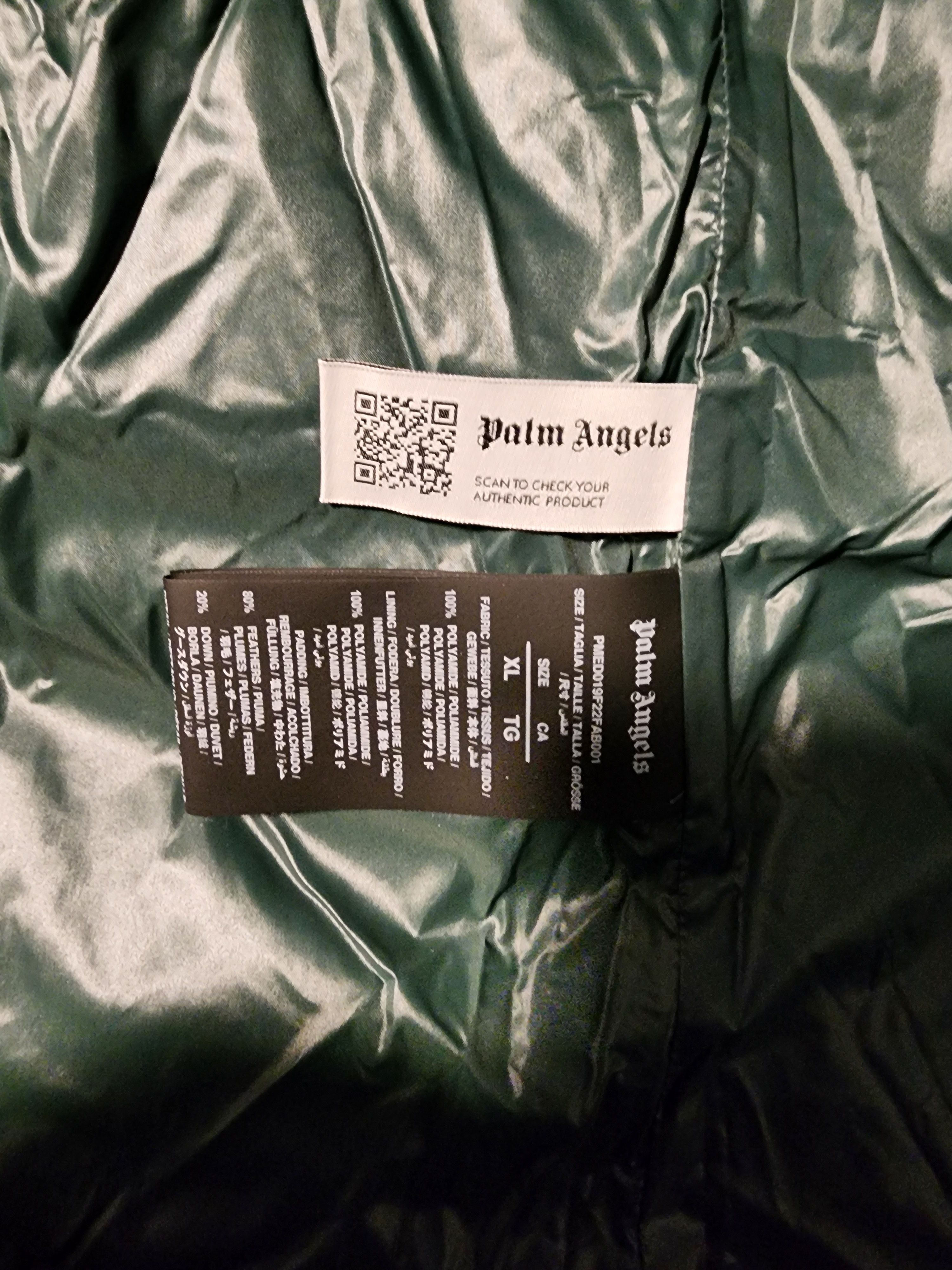 Palm Angels Track jacket puffer Size US XL / EU 56 / 4 - 7 Thumbnail