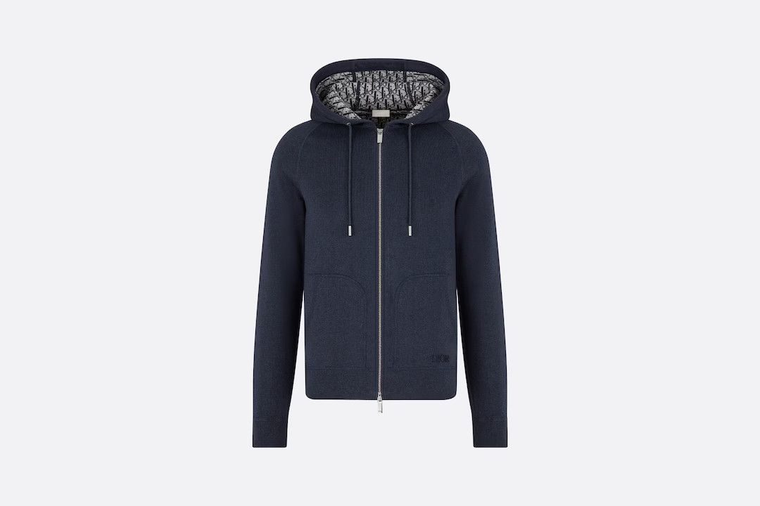 Dior DIOR HOODIE MONOGRAM CD LOGO ZIP FULL 343J691A0878_C880
