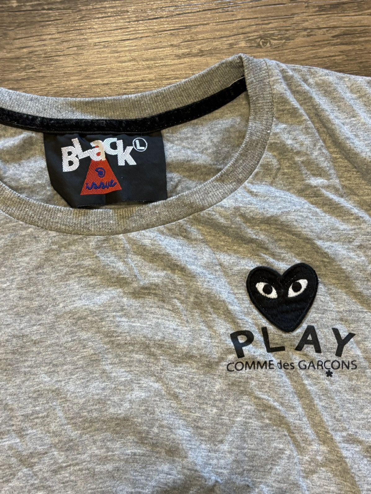 Comme des Garcons CDG grey Tee Size US L / EU 52-54 / 3 - 3 Thumbnail