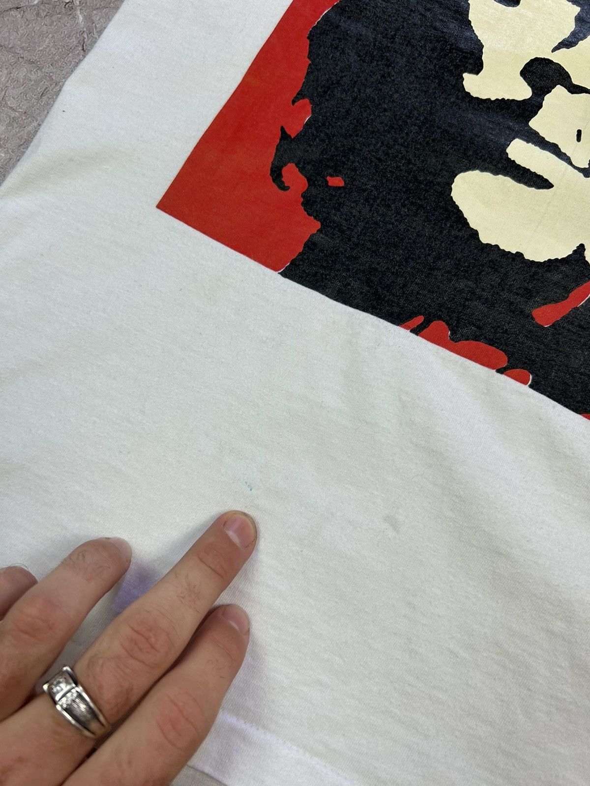 Band Tees × Rage Against The Machine × Vintage Vintage 90s Rage Against The Machine Che Guevara T-Shirt Size US S / EU 44-46 / 1 - 3 Thumbnail