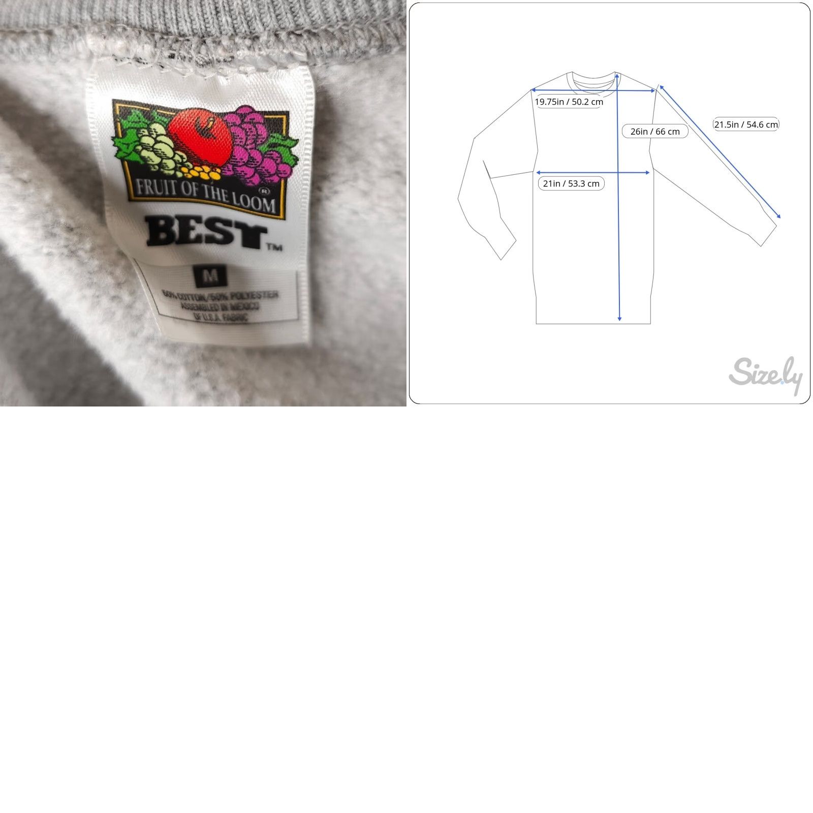Fruit Of The Loom VINTAGE Outer Banks Sweatshirt Mens Size Medium Gray Y2K Dolphin Destination Sweatshirt Mens Gray Size US M / EU 48-50 / 2 - 8 Thumbnail