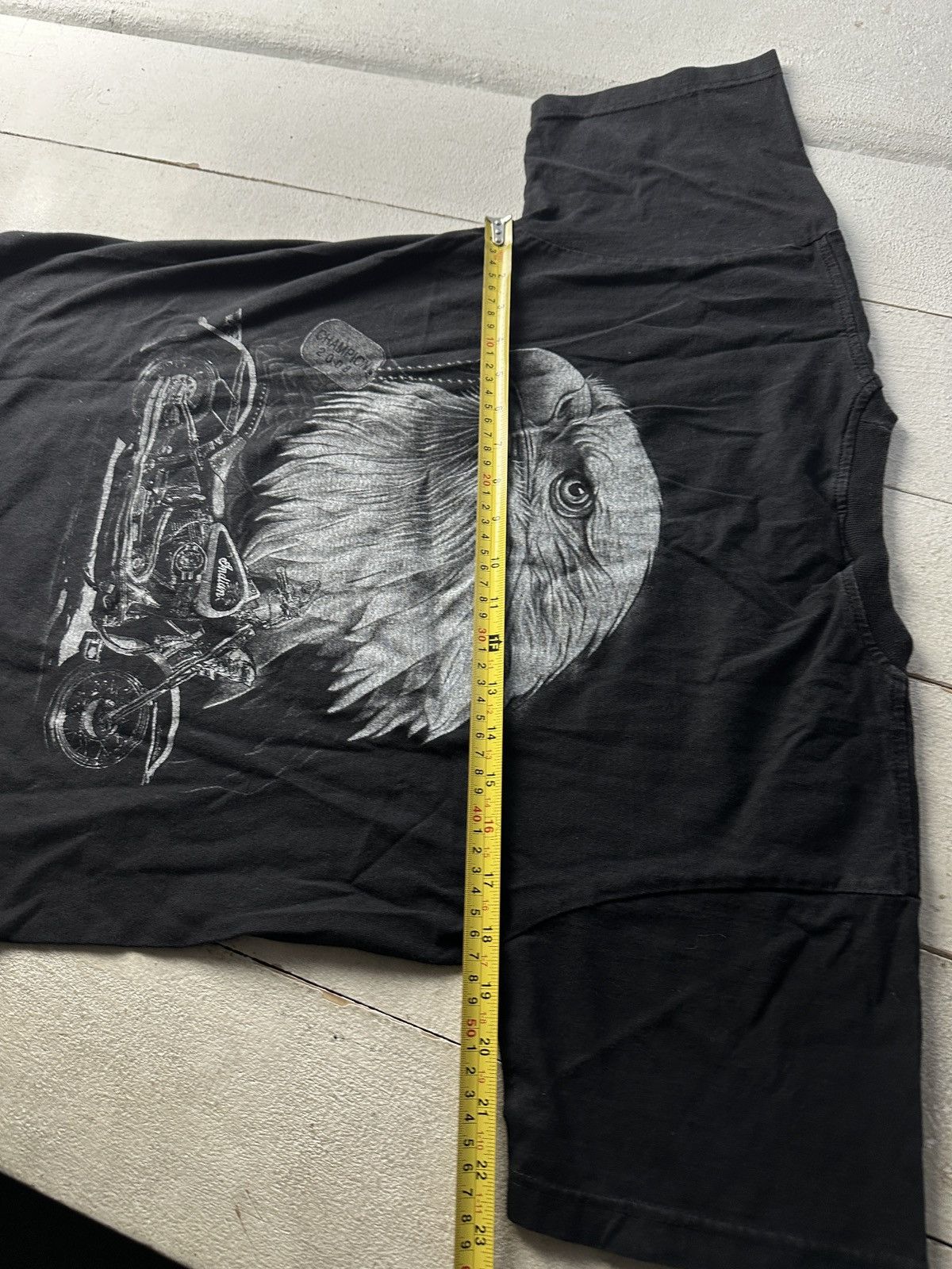 Vintage 🚨VNTG INDIANS 2008 EAGLE USA RARE MOTORCYCLE HARLEY STYLE Size US S / EU 44-46 / 1 - 16 Thumbnail