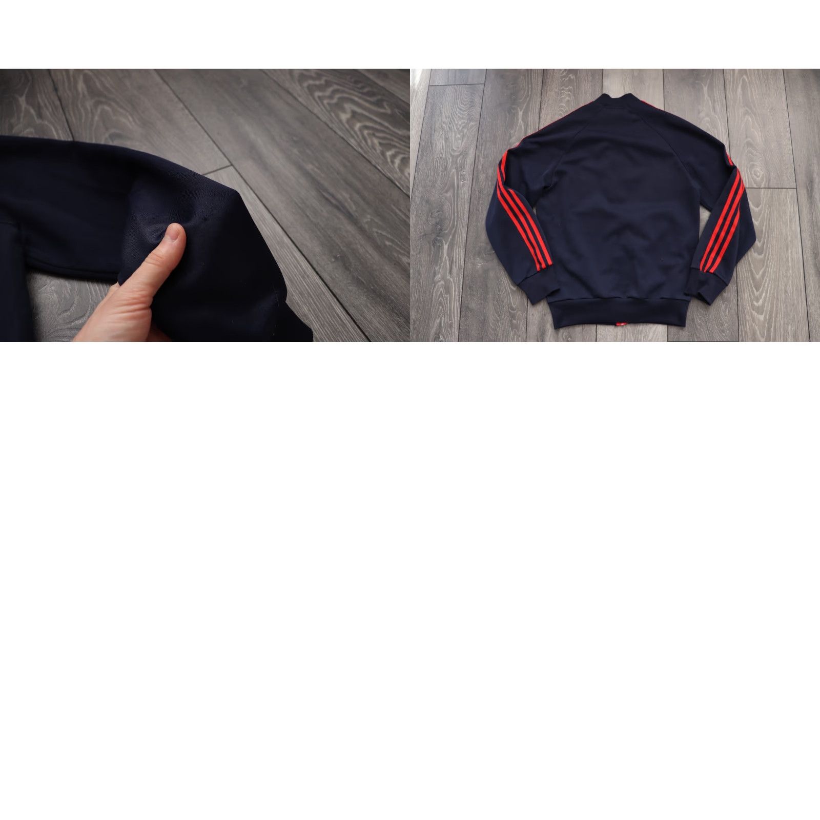 Adidas VINTAGE ADIDAS JACKET Jacket Men Small Red Navy 1980s Retro Taiwan Zip Size US S / EU 44-46 / 1 - 8 Thumbnail