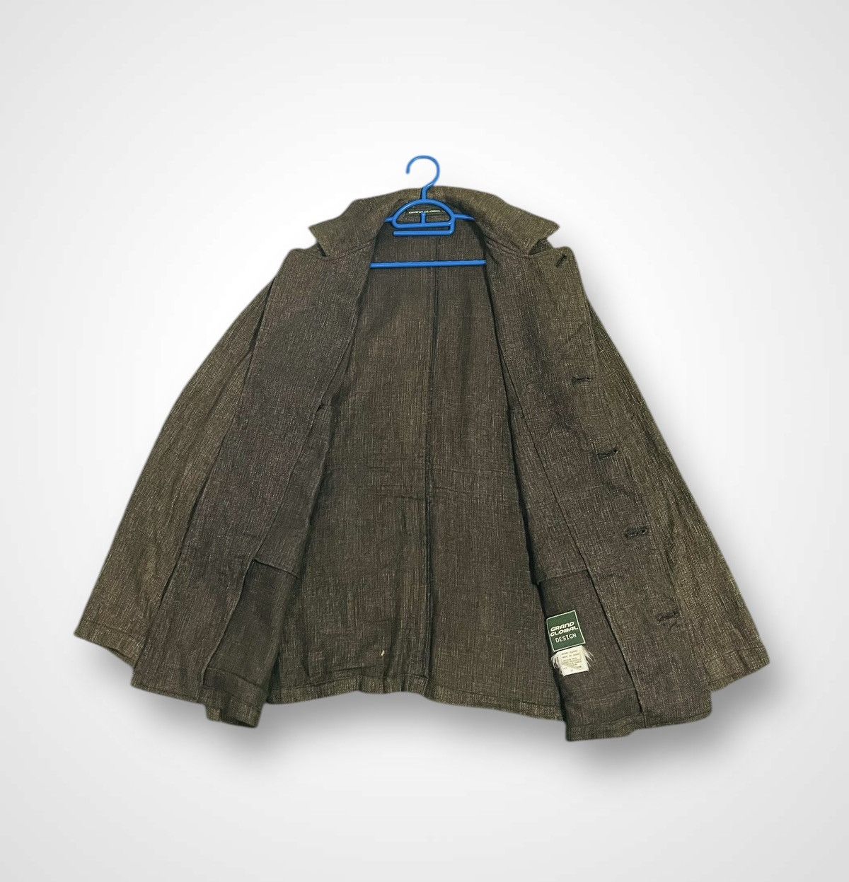 Japanese Brand Grand Global Button Up Jacket (20) Size US L / EU 52-54 / 3 - 3 Thumbnail