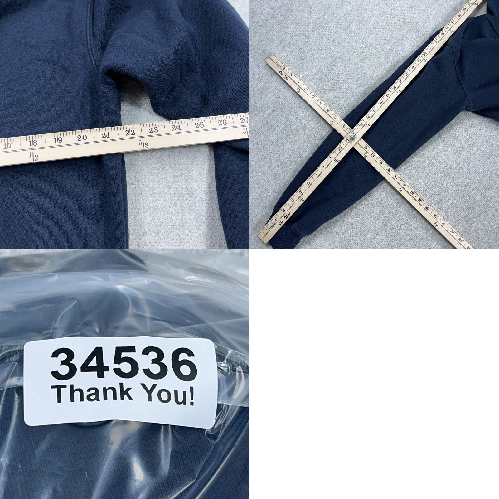 Carhartt Carhartt Hoodie Men Medium Blue Sweatshirt Spell Out Loose Fit Rain Defender Size US M / EU 48-50 / 2 - 9 Thumbnail