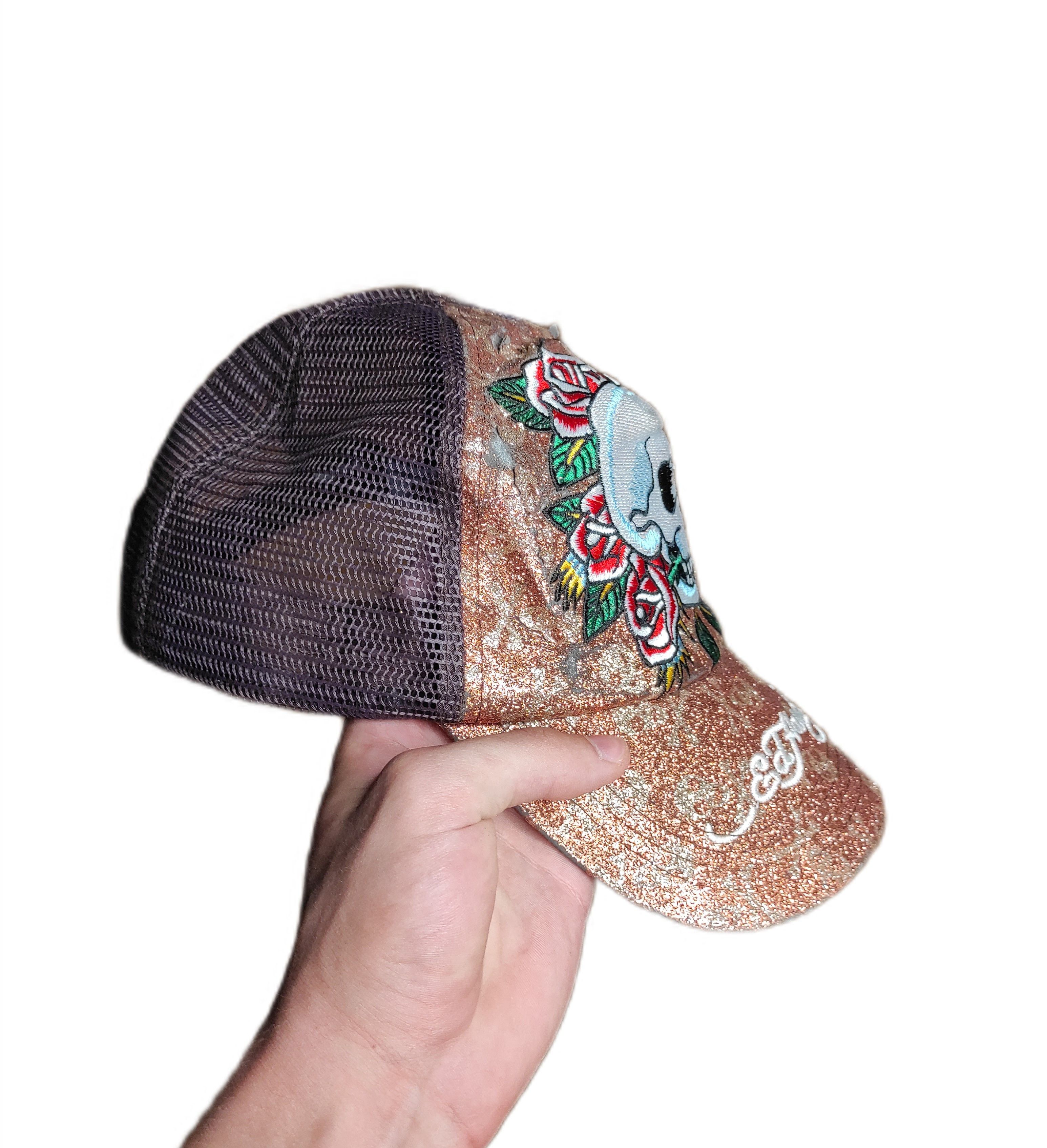 Ed Hardy **Ed Hardy Golden Skull Cap** Size ONE SIZE - 3 Thumbnail
