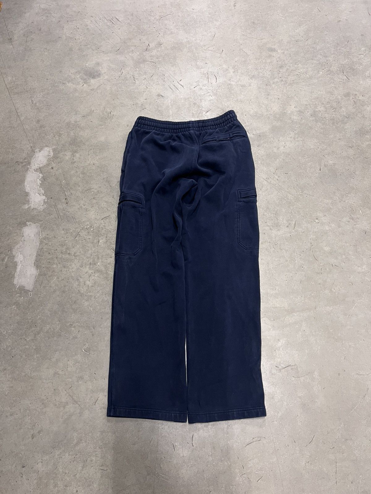 Nike Y2K vintage baggy Nike navy cargo sweatpants Size US 30 / EU 46 - 6 Thumbnail