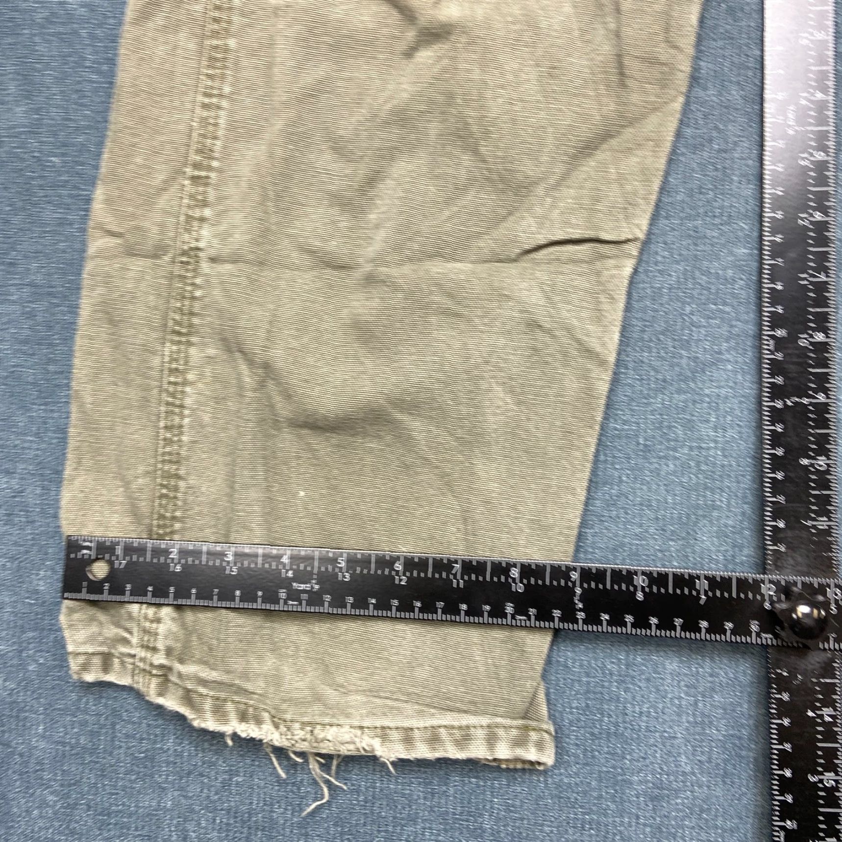 Carhartt Carhartt Mens 34x30 Green Carpenter Pants Straight Leg Outdoor Workwear Flat Front Pants Mens Green Carhartt 34x30 Outdoor Workwear Size US 34 / EU 50 - 6 Thumbnail