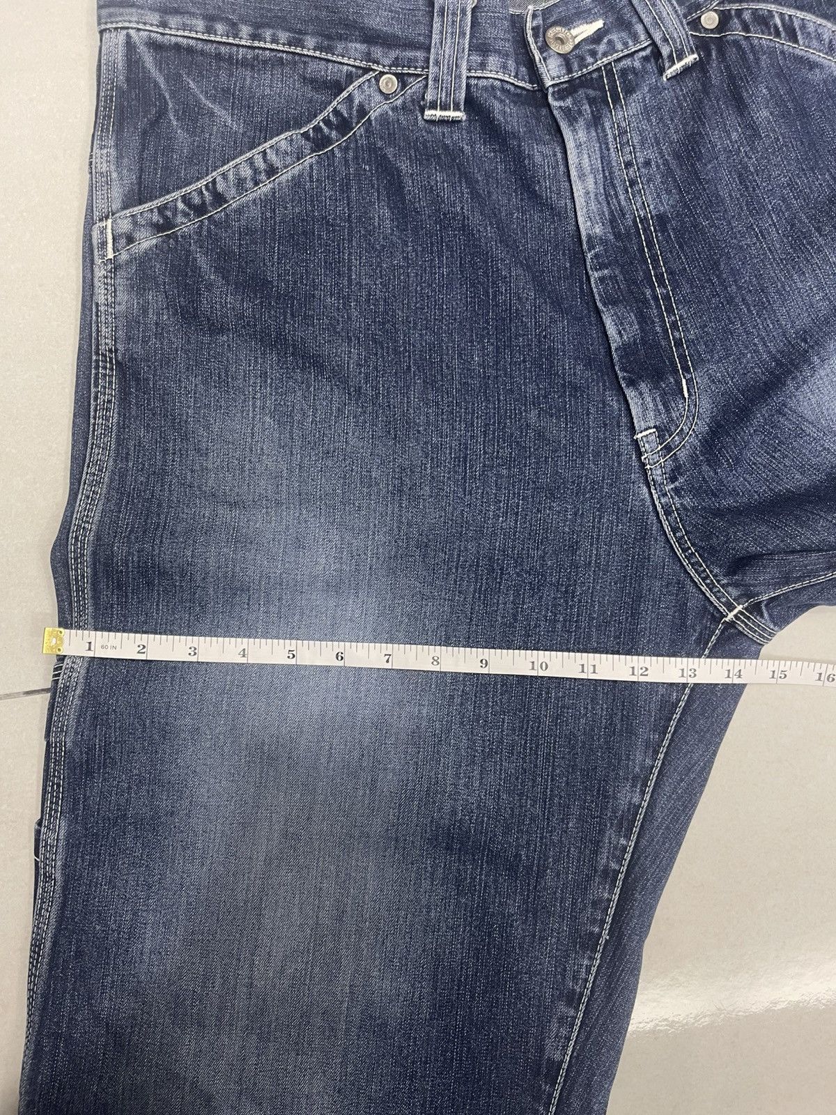 MasterPiece Masterpiece Japan Hectic Painter Pants Denim Streetwear Size US 38 / EU 54 - 13 Thumbnail