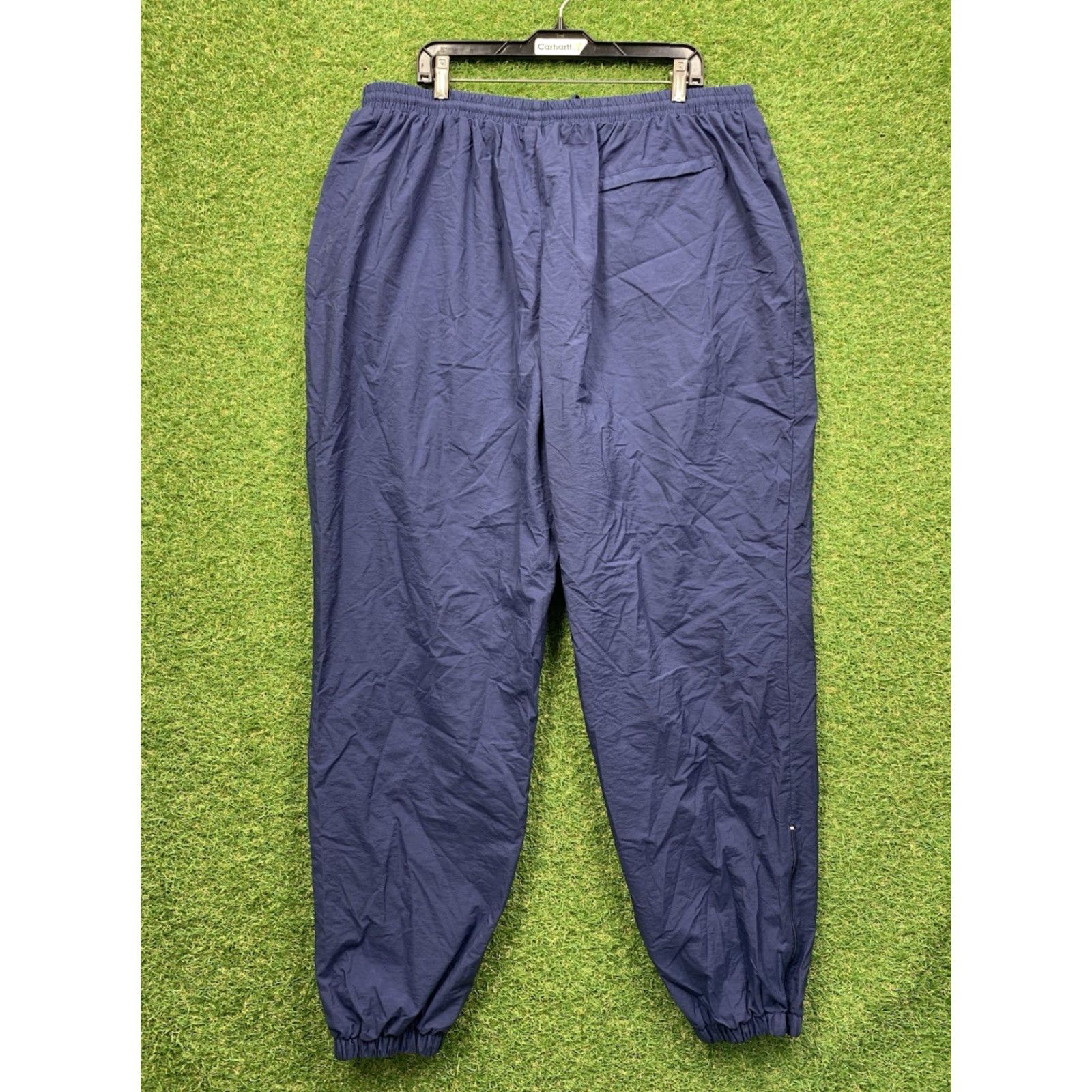 Russell Athletic VINTAGE Russell Athletic Sweatpants Womens 2XL Lined Windbreaker Sports Pants Blue 90s Athleisure Womens Shirts? Size 40" / US 18 - 2 Thumbnail