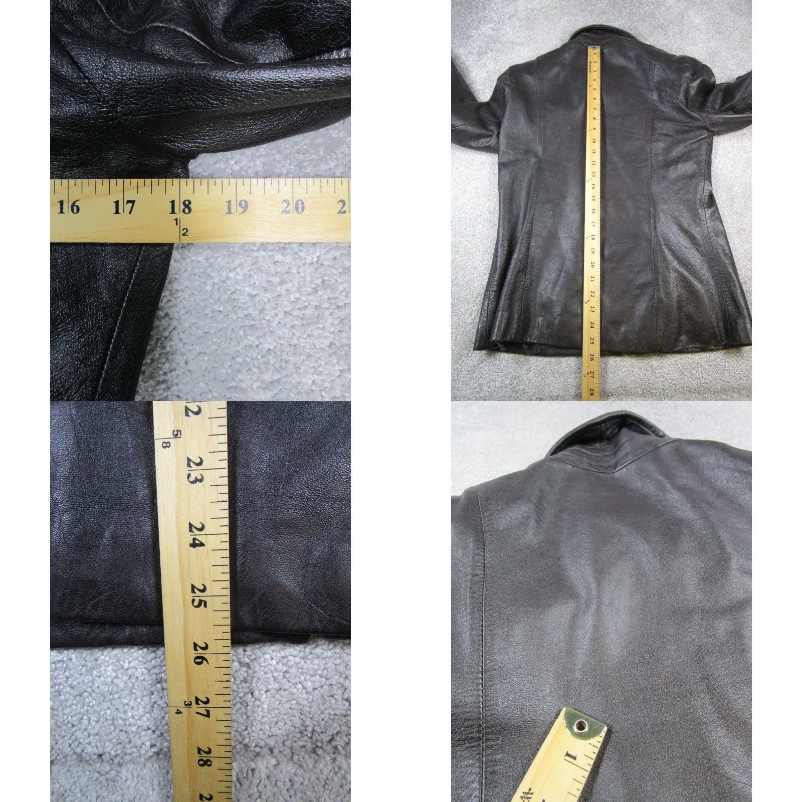 Vintage VINTAGE Frontier Leather Jacket Women's Medium Brown Full Zip 90s Y2K Size M / US 6-8 / IT 42-44 - 8 Thumbnail