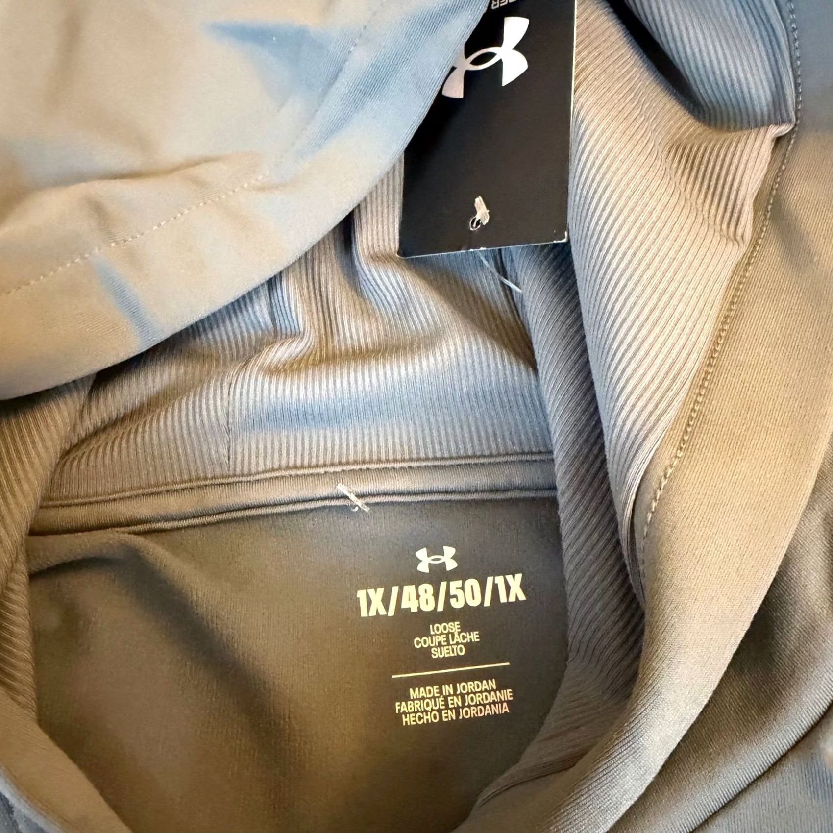Under Armour Under Armour Hoodie Pullover Loose Fit Womens 1X Gray NWT Size XL / US 12-14 / IT 48-50 - 4 Thumbnail