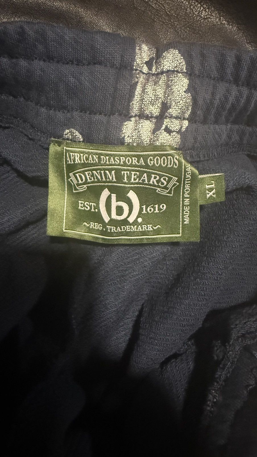 (B).Stroy × DENIM TEARS Bstroy x denim tears sweatpants Size US 34 / EU 50 - 2 Thumbnail