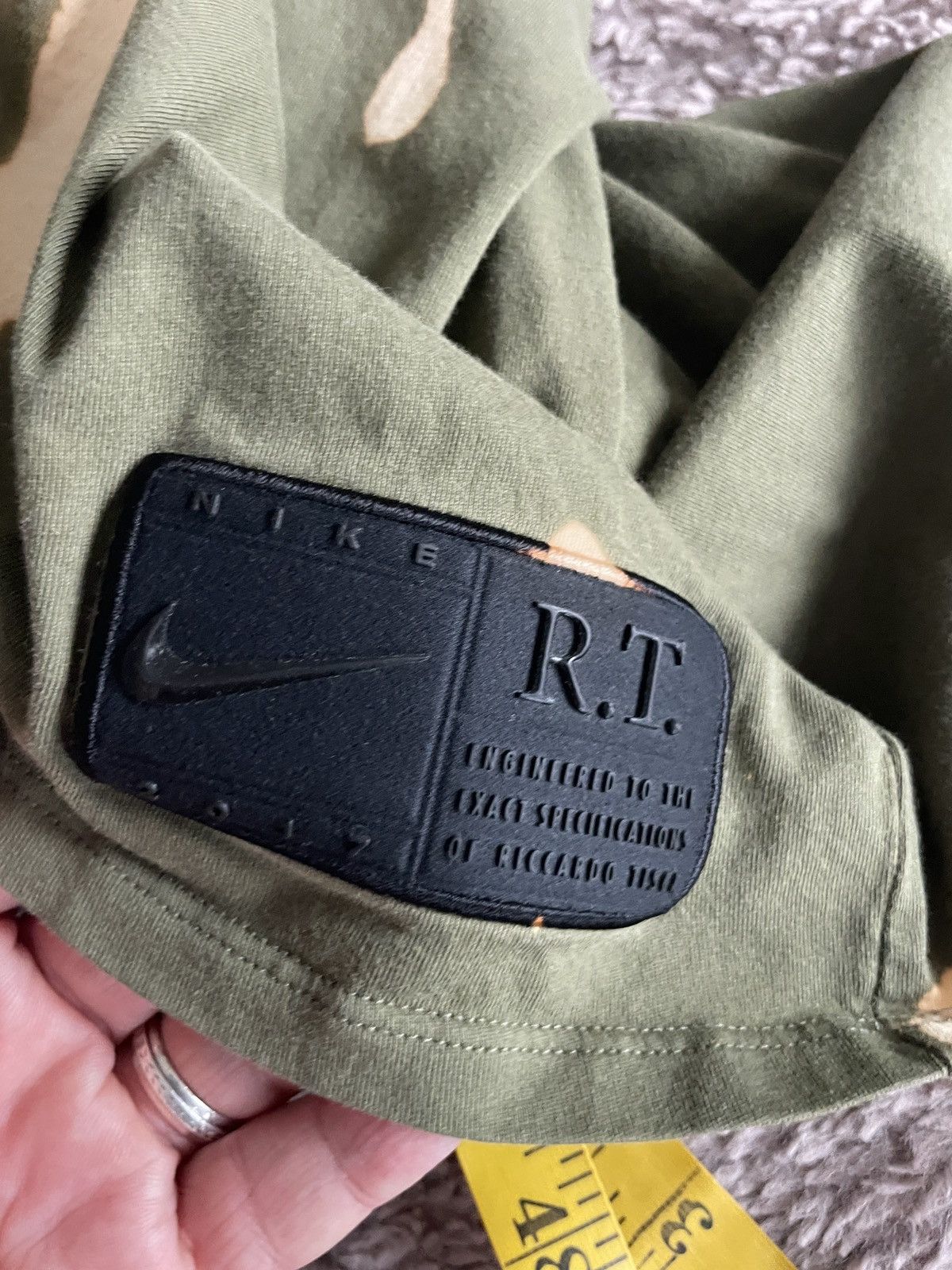 Nike × Riccardo Tisci Nike Logo R.T. tee (Customized by me) Size US M / EU 48-50 / 2 - 7 Thumbnail