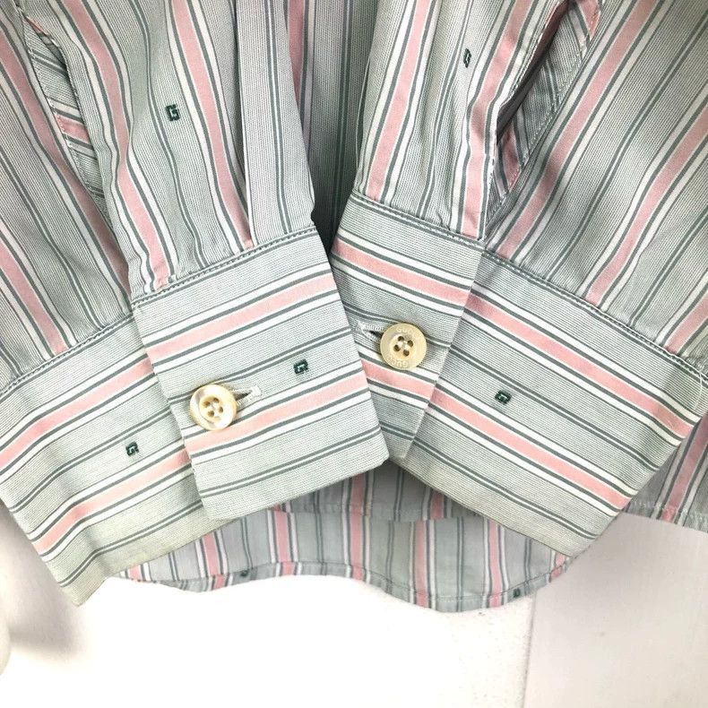 Gucci Gucci Long Sleeve Striped ButtonUp Shirt-2505 Size US M / EU 48-50 / 2 - 5 Thumbnail