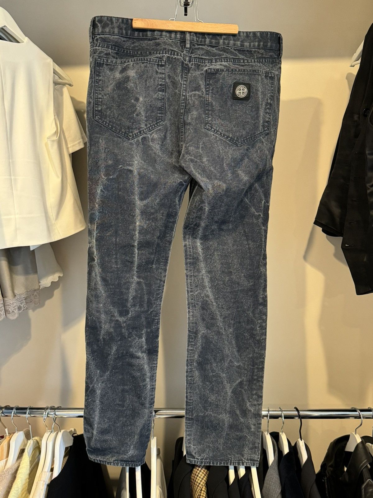 Stone Island 🔥RARE🔥 STONE ISLAND TIE DYE DENIM Size US 36 / EU 52 - 2 Thumbnail