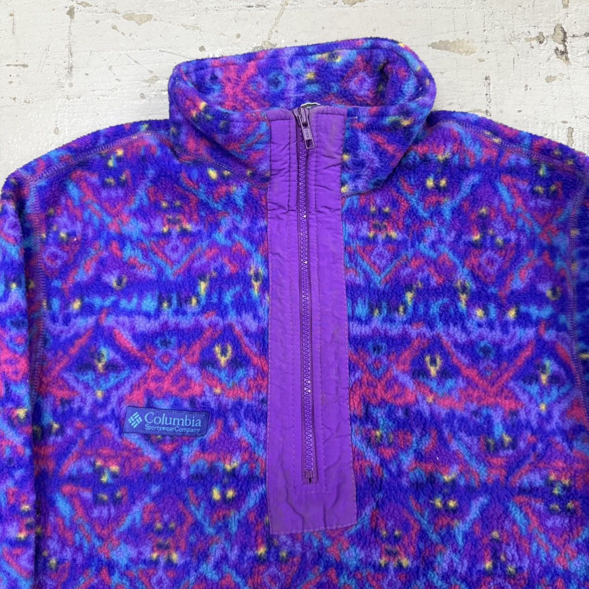 Columbia Vintage Columbia Aztec Southwestern Fleece Jacket Size US S / EU 44-46 / 1 - 2 Thumbnail