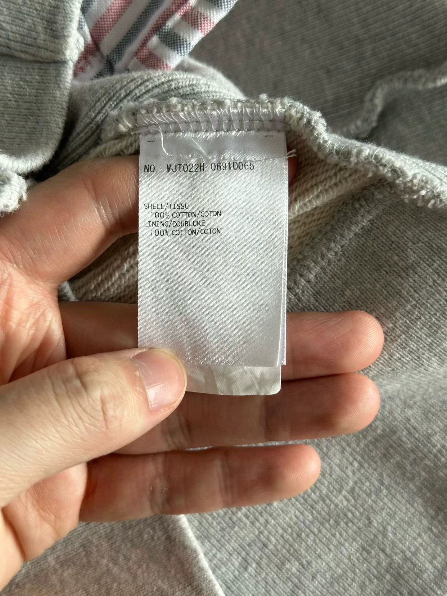 Thom Browne Thom Browne Gray Knit Jacket SZ1 Size US S / EU 44-46 / 1 - 5 Thumbnail