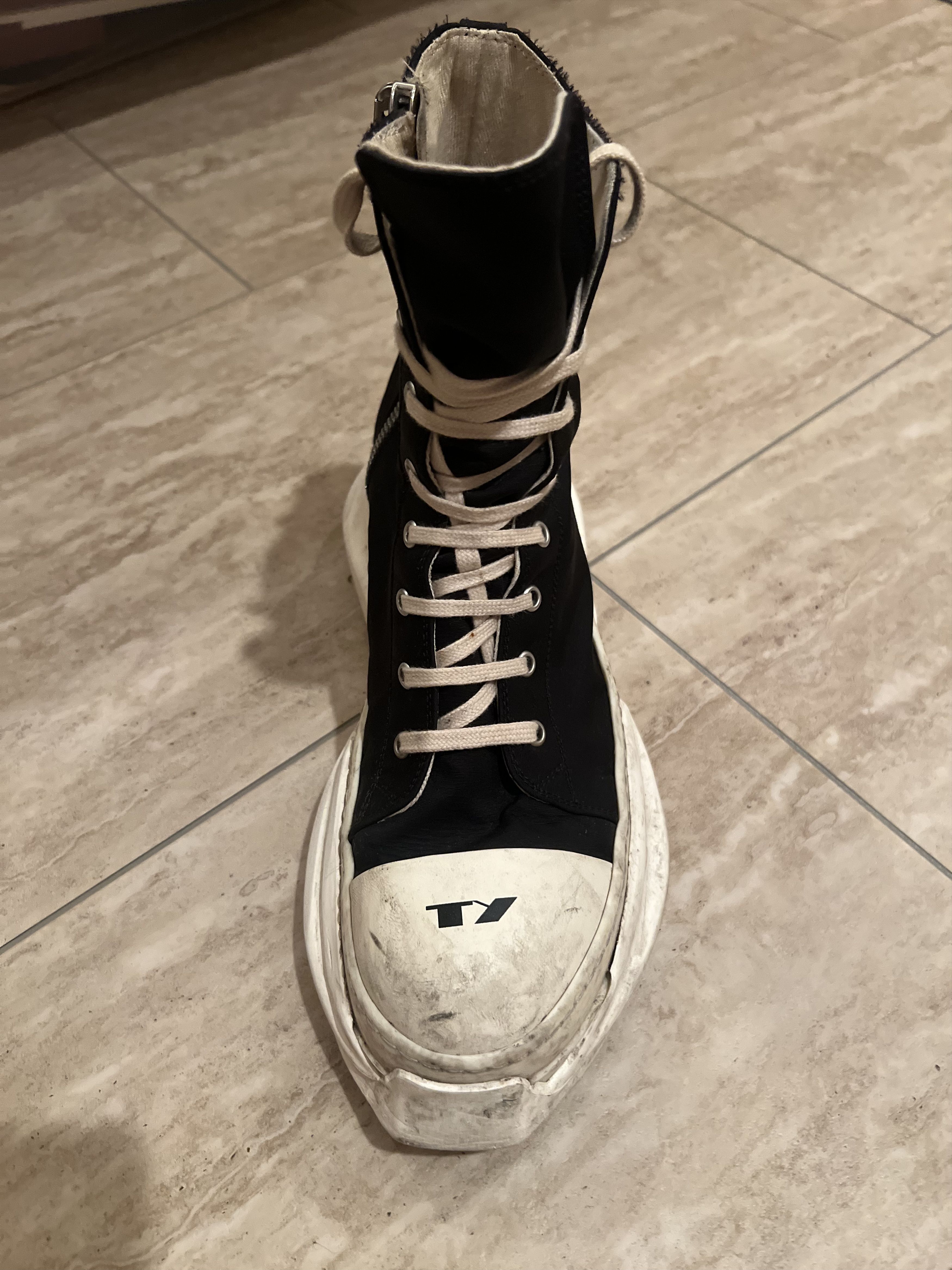 Rick Owens Drkshdw rick owens ramones abstract shoes Size US 11 / EU 44 - 3 Thumbnail