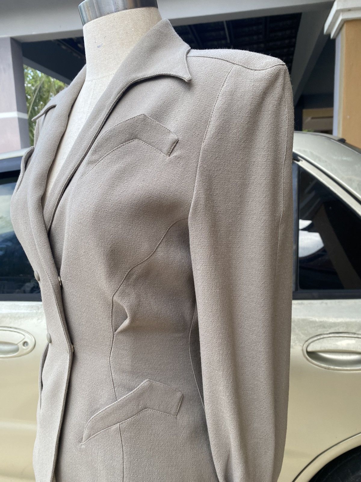 Thierry Mugler vintage therry mugler iconic blazer Size S / US 4 / IT 40 - 15 Thumbnail