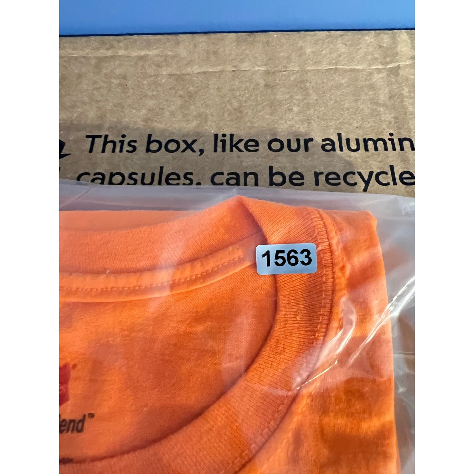 Hanes Hanes Comfort Blend Safety Orange T-Shirt Men Large Hunting Size US L / EU 52-54 / 3 - 6 Thumbnail