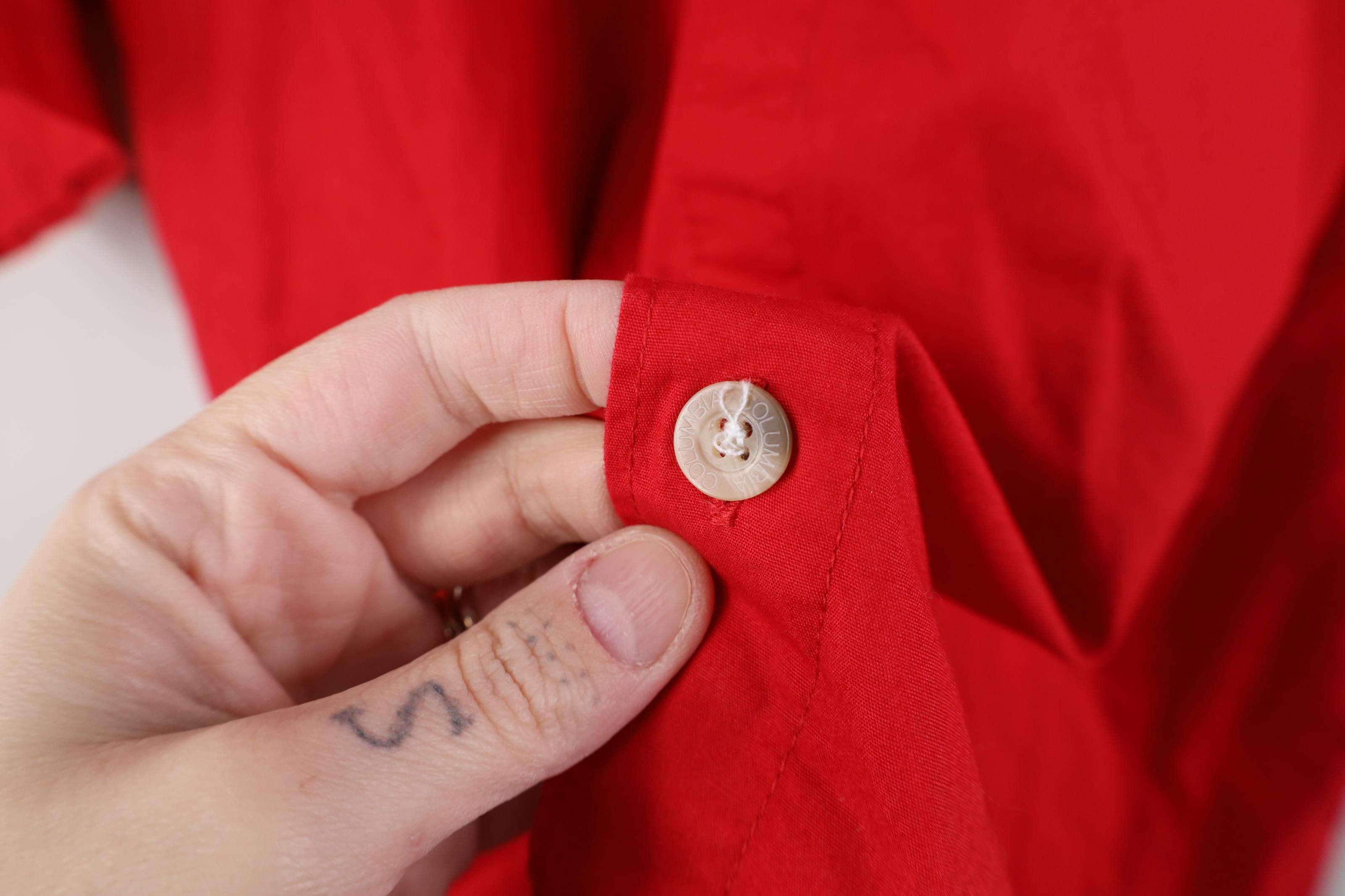 Columbia Columbia PHG Ohio State University Shooting Button Shirt Red Size US L / EU 52-54 / 3 - 12 Thumbnail