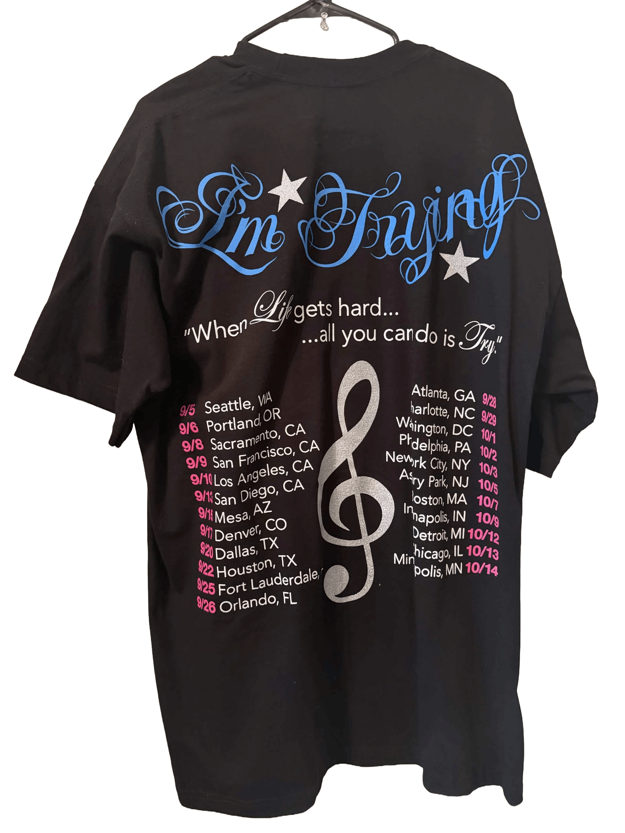 Drain Gang Joeyy Try Tour Tee Size US XXL / EU 58 / 5 - 2 Thumbnail