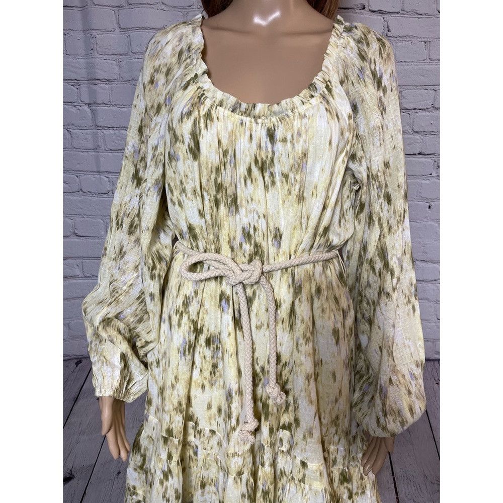 Sam Edelman NWT New $129 Sam Edelman Scoop Neck Long Sleeve Belted Dres Size L / US 10 / IT 46 - 3 Thumbnail