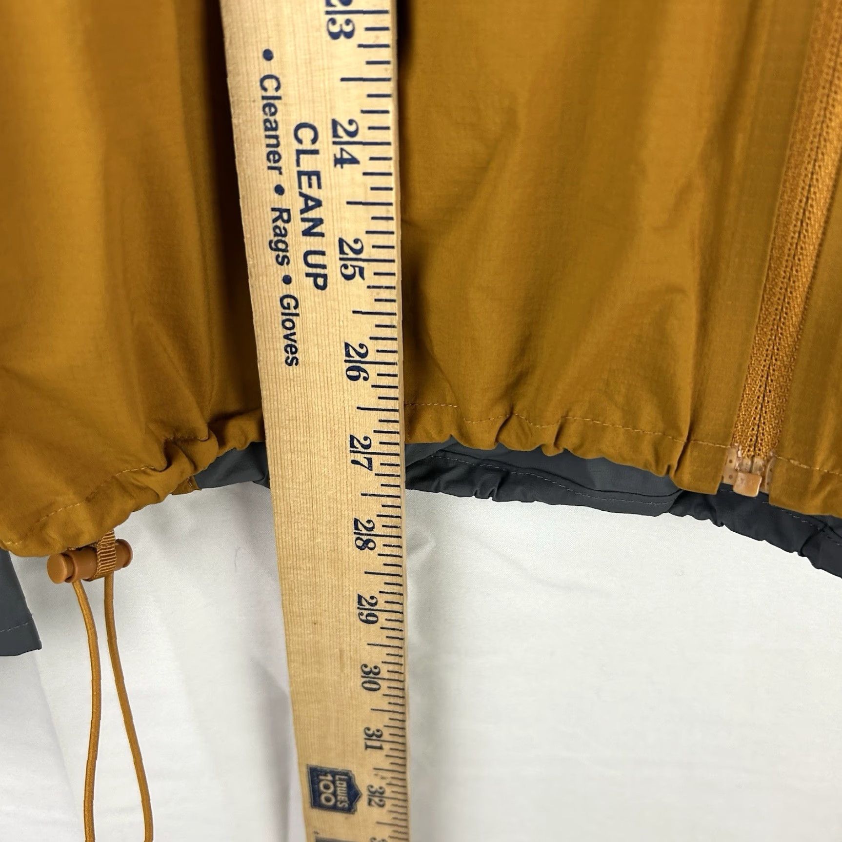 Lululemon Lululemon Jacket Active Men’s Large Mustard/Gray Lightweight Hoodie Packable/Lightweight FSGD/ANCH LM4686S Size US L / EU 52-54 / 3 - 7 Thumbnail
