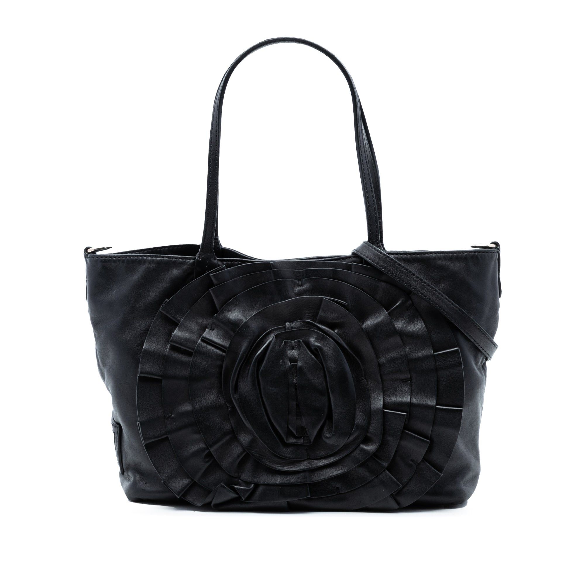 Valentino Small Nappa Petale Tote Size ONE SIZE - 1 Thumbnail