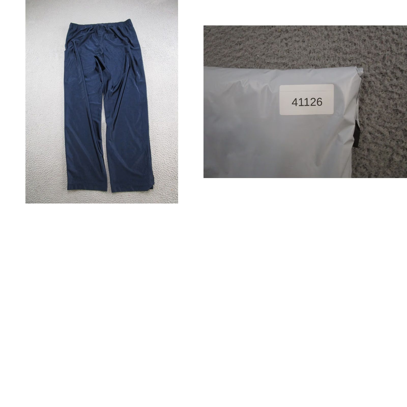 Nike VINTAGE Nike White Tag Snap Pants 2XL Blue Swoosh Breakaway Track Basketball Pants Mens 90s Athleisure Classic University USA Size US 39 - 9 Thumbnail