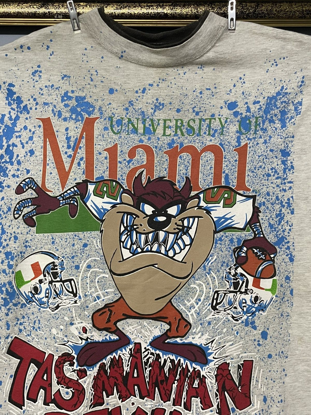 Vintage Vintage 90s Iconic Taz Manian Devil Ovp Pop Culture Tshirt Size US L / EU 52-54 / 3 - 3 Thumbnail